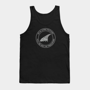 Treehopper - We All Share This Planet - insect design Tank Top